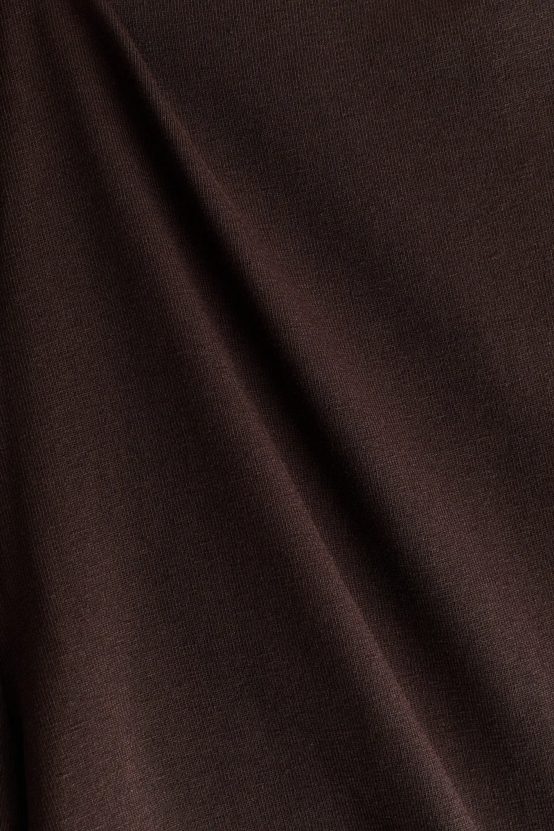 H&M Foldover-waist cotton trousers